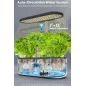 Inbloom Jardin Hydroponique dIntérieur: 12 Pots, Lumière LED Ajustable & Arrosage Automatique – Cultivez Facilement!