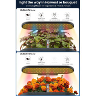 Inbloom 12 Pods Hydroponic Growing System Easy Indoor Gardening Kit.