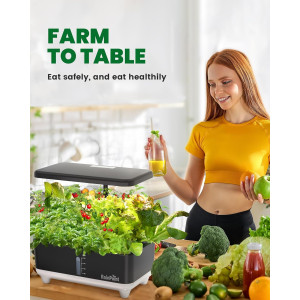 Système Hydroponique RAINPOINT  13 Pods Jardin d'Intérieur avec LED