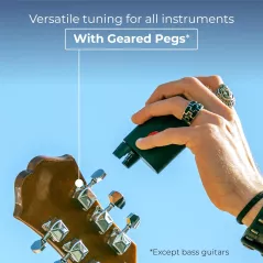 Roadie 3: Accordeur Automatique Intelligent & Métronome pour Guitare, Ukulélé, Banjo - Tuning Parfait Garanti!