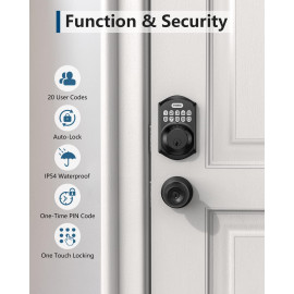 TEEHO TE001 Keyless Entry Door Lock – Secure, Smart, and Easy to Install