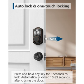 TEEHO TE001 Keyless Entry Door Lock – Secure, Smart, and Easy to Install