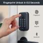 Wyze Lock Bolt: Fingerprint Smart Lock - Keyless Entry, Weatherproof, Easy Install & Remote Access