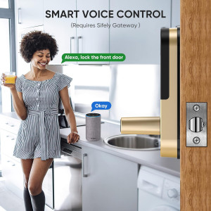 Sifely Smart Lock, Keyless Entry Door Lock, Keypad Door Lock, Fingerprint Door Lock, Biometric Door Lock, Keypad Entry Door