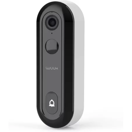 WUUK Sonnette Vidéo 2K Sans Fil: Sécurité Ultime, Stockage Local, Zéro Abonnement & Alexa!