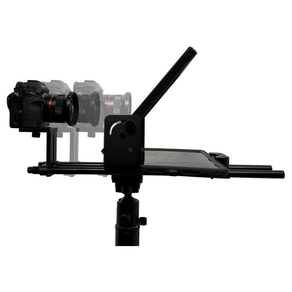 Glide Gear TMP 500 Teleprompter: Portable, Durable, and Compatible with Tablets & Cameras for Professional Videos