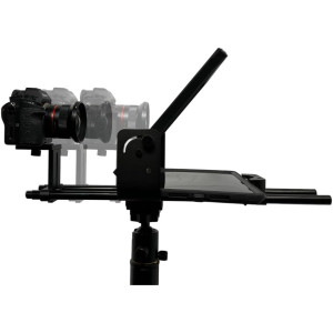 Glide Gear TMP 500 Teleprompter: Portable, Tablet & Camera Compatible for Pro Video