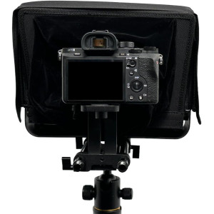 Glide Gear TMP 500 Teleprompter: Portable, Tablet & Camera Compatible for Pro Video