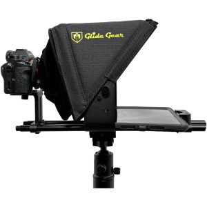 Glide Gear TMP 500 Teleprompter: Portable, Tablet & Camera Compatible for Pro Video