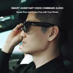 Lunettes connectées OhO – Polarisées, étanches, contrôle vocal.