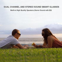 OhO Bluetooth Sunglasses – Polarized, Waterproof, Voice Control