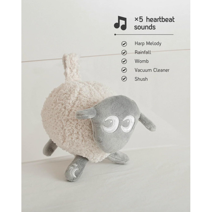Ewan Deluxe Shushing Sleep Aid: The Cuddly Sleep Solution for Newborns & Infants!