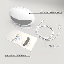 RAPTbaby Smarter Sleep Machine - Neuroscientist-Designed, 8 Sounds