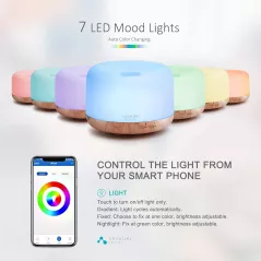 Diffuseur d'Huiles Essentielles Wi-Fi Intelligent ASAKUKI