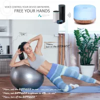 Diffuseur dHuiles Essentielles Intelligent ASAKUKI: Contrôle Wi-Fi & Alexa, 500ml, Ambiance Relaxante