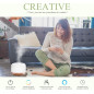 ASAKUKI Smart Wi-Fi Diffuser: Aromatherapy with Alexa - Relax & Recharge!
