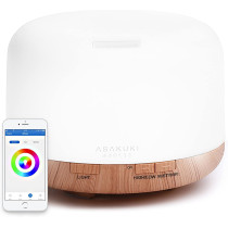 ASAKUKI Smart Wi-Fi Essential Oil Diffuser - Alexa Compatible, 500ml