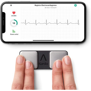 KardiaMobile Personal EKG Monitor - FDA Cleared, Easy-to-Use, Portable Single-Lead Device for Heart Health Monitoring