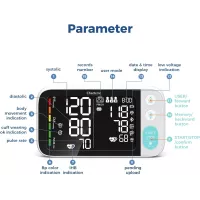 Moniteur de Tension Bluetooth Checkme avec Double Écran LCD et Voix