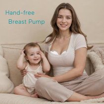 Paruu P16 Wearable Breast Pump - Portable, Quiet & Powerful