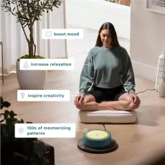 Jardin Zen Homedics Sandscape LED pour Pleine Conscience & Relaxation
