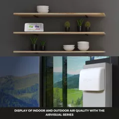 AirVisual Pro IQAir: Moniteur de Qualité dAir Intérieur/Extérieur avec IFTTT