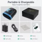 QUINEAR Masseur de Main Sans Fil Chauffant: Soulagement Arthrite & Canal Carpien, Rechargeable