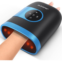 QUINEAR Hand Massager with Heat & Compression – Portable & Cordless