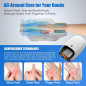 Ehightop Cordless Hand Massager: Heat & Compression for Arthritis & Carpal Tunnel Relief