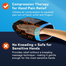 LifePro Hand Massager for Arthritis & Carpal Tunnel-Heat & Compression