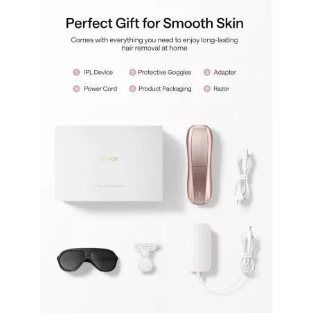 Épilation Laser IPL Ulike - Refroidissement, Épilation Indolore