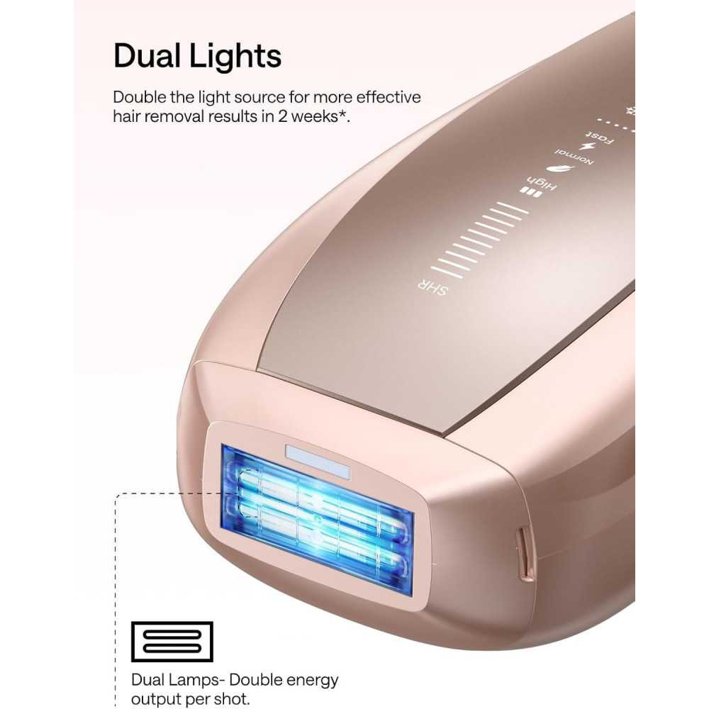 Ulike IPL Laser Hair Removal - Ice-Cooling, Painless Hair Ulike IPL Laser Hair Removal - Ice-Cooling, Painless Hair