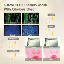 Masque LED SDKWDH - 7 Couleurs pour une Peau Éclatante