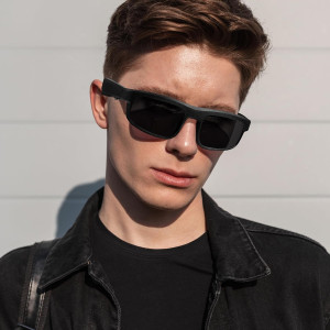Polarized Bluetooth Sunglasses with Voice Assistant & UV Protection