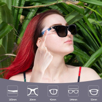 Lunettes de Soleil Bluetooth avec Haut-Parleurs pour Musique et Appels