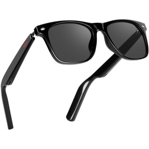 Smart Bluetooth Sunglasses with Open-Ear Speakers for Music and Calls