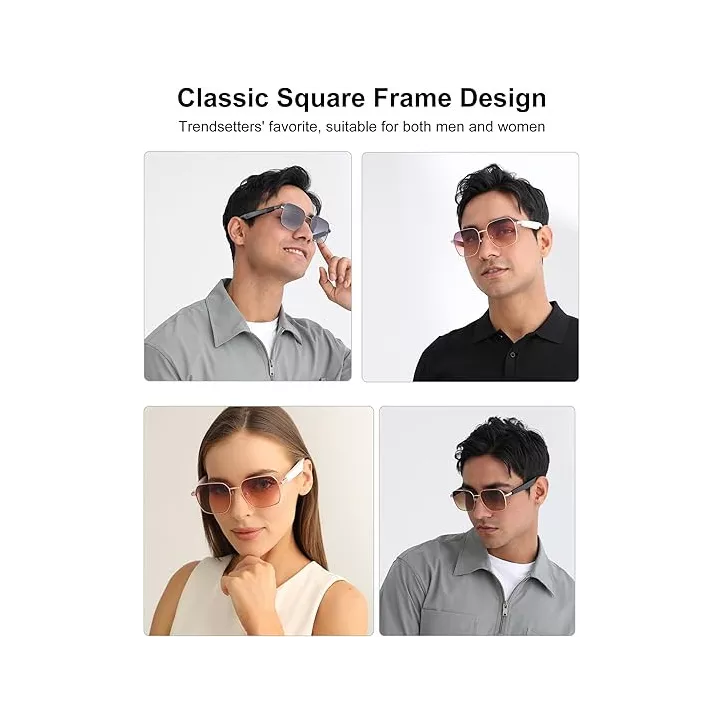 Lunettes de Soleil Bluetooth Polarisées : Écoutez votre musique avec style et protégez vos yeux !
