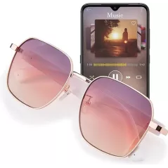 Lunettes Bluetooth Intelligentes avec Protection UV et Autonomie 8h