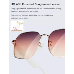 Lunettes Bluetooth Intelligentes avec Protection UV et Autonomie 8h