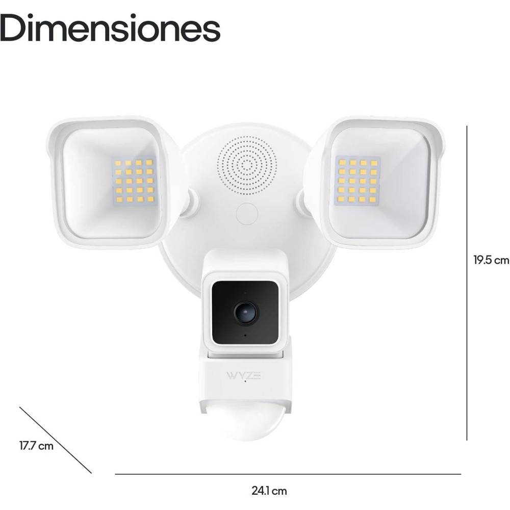 Wyze Cam Floodlight with 2600 Lumens & 270° Motion Detection