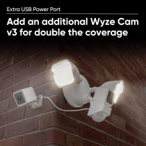 Wyze Cam Floodlight with 2600 Lumens & 270° Motion Detection