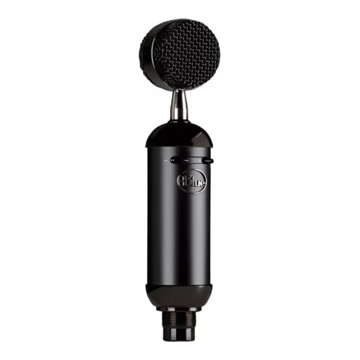 Logitech Blue Spark SL Blackout : Micro XLR Pro - Qualité Studio pour Podcast, Streaming et Gaming!