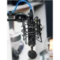 Logitech Blue Spark SL Blackout : Micro XLR Pro - Qualité Studio pour Podcast, Streaming et Gaming!