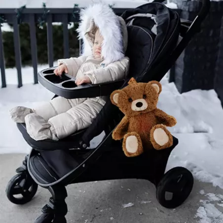 Gemma Joy : LOurs Veilleuse Anti-Pleurs - Lumière Douce, Berceuses & Sons Apaisants pour Bébé