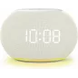 Réveil Reacher: Sons Apaisants, Luminosité Adaptable & Charge USB – Votre Allié Sommeil Idéal!