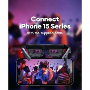 AR Smart Glasses – Eye Comfort, Privacy Protection, Optional Frames