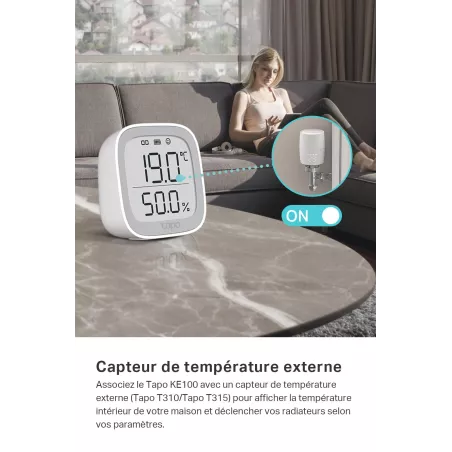 Thermostat Radiateur Connecté Kasa : Chauffage Intelligent, Économies dÉnergie, Compatible Alexa & Google