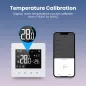 Thermostat Connecté WiFi LED: Contrôle Vocal & App, Économie dÉnergie, Compatible Alexa & Google Home