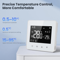 Smart WiFi Thermostat - Voice Control & Energy Saving Solution