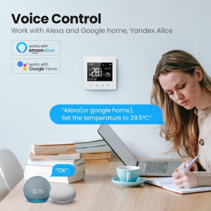 Thermostat intelligent WiFi - Solution économique et contrôle vocal